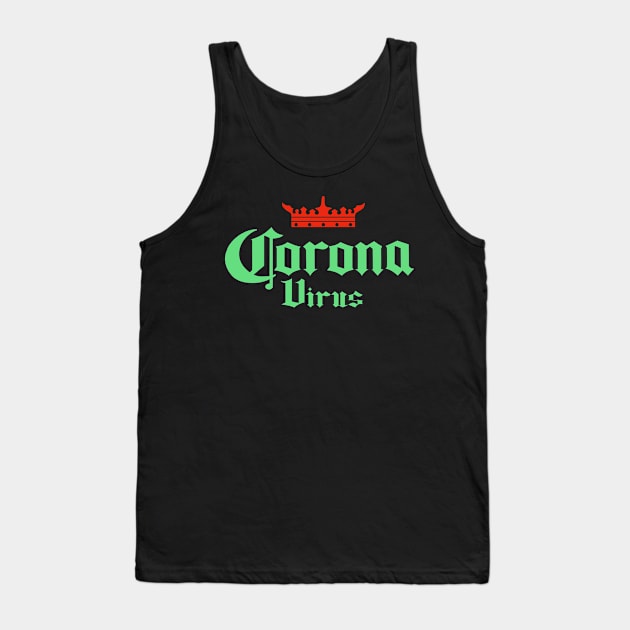 coronavirus Tank Top by Dimedrolisimys